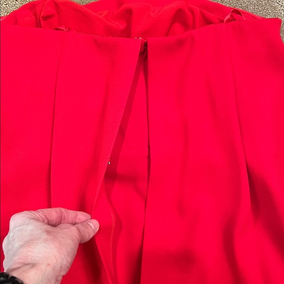 NWT Antonio Melani x Elizabeth Damrich Strapless Red Radzwill Formal Dress, Sz 2 - Picture 6 of 10